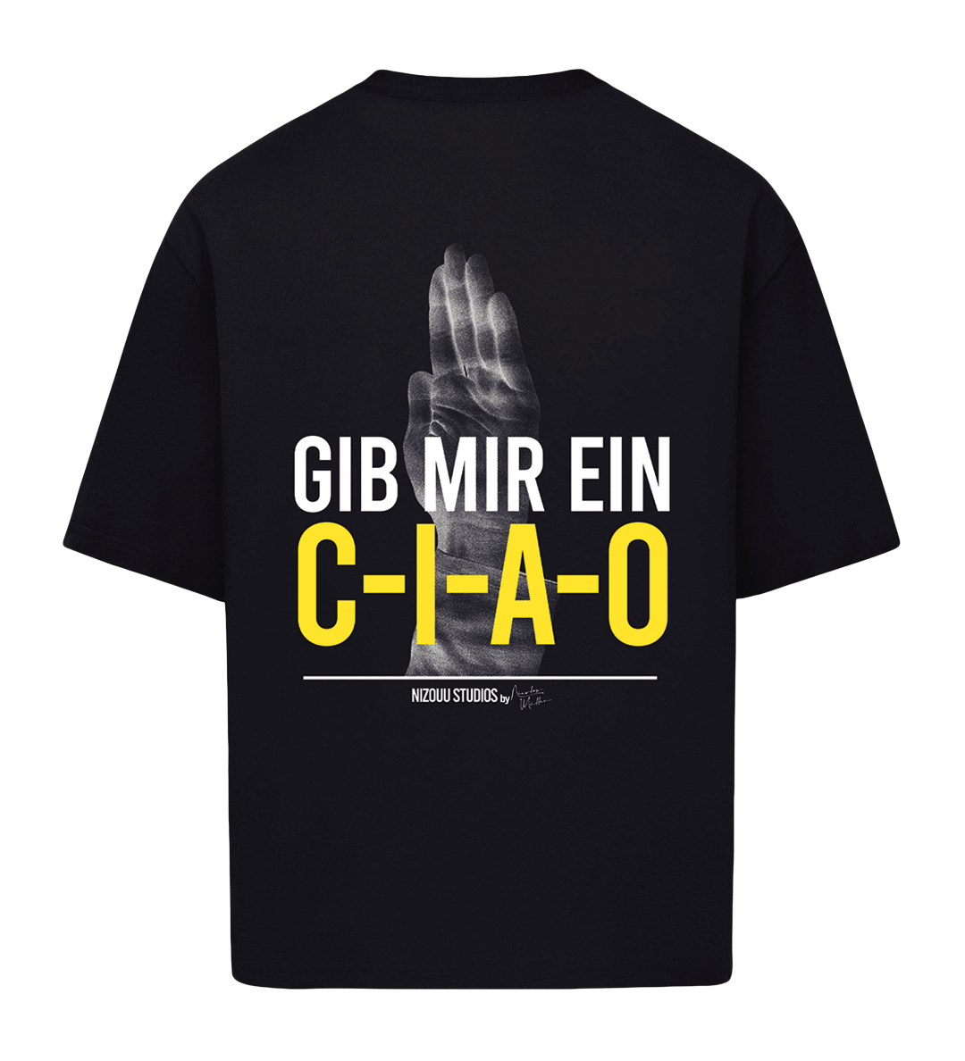 NIZOUU - Oversized Shirt Ciao